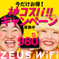 ゼウスWiFi（スタンダードプラン）