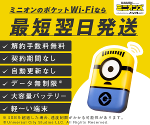 MINION Wi-Fi（ミニオンWiFi）公式サイト